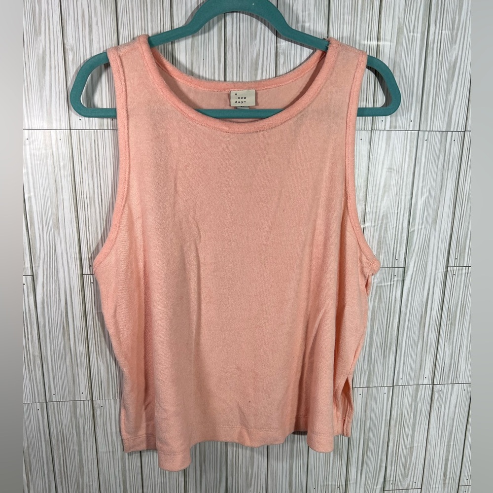 A NEW DAY TERRYCLOTH FEEL TANK TOP- NWT